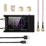 Analizzatore d'antenna Vettoriale NanoVNA-H4 LCD 4 pollici 50KHz~1.5GHz VNA HF VHF UHF
