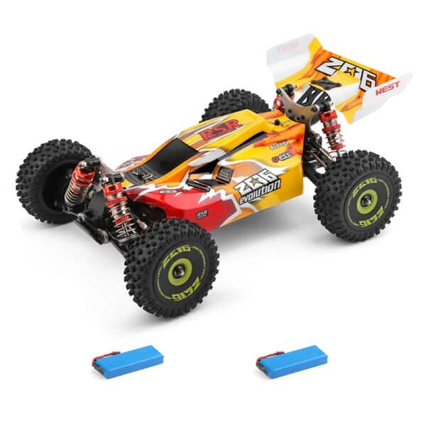 Wltoys 144010 1/14 2.4G 4WD High Speed Racing Brushless RC Car Vehicle Models 75km/h Serveral Battery 2