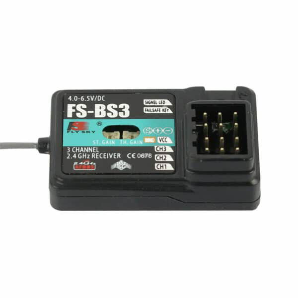 Flysky FS-BS3 - Ricevitore 3 canali con sistema di stabilizzazione giroscopica per trasmettitore telecomando Flysky FS-IT4S FS-GT5 5