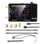 NanoVNA-H Analizzatore d'antenna Vettoriale 10KHz-1.5GHz MF HF VHF UHF Supporta 32G SD Card
