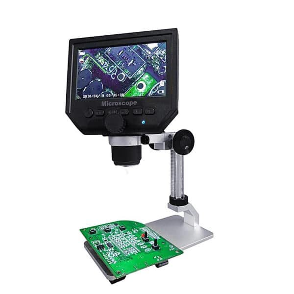Microscopio Digitale G600 da 1-600X 3.6MP 4.3 pollici HD Display LCD Versione Aggiornata 3