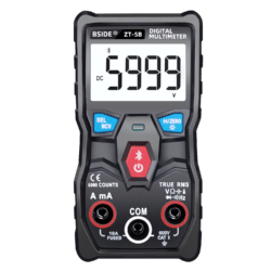 BSIDE ZT-5B Multimetro Digitale Bluetooth Smart T-RMS Voltmetro Amperometro Auto Range Tester NCV 1