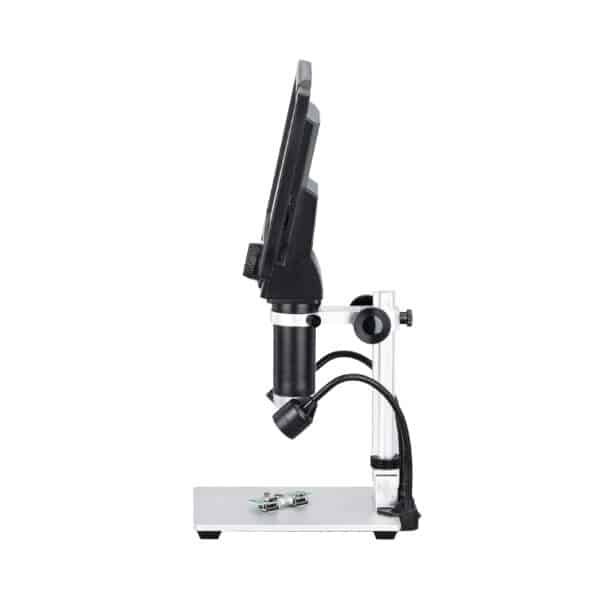 G1600 Microscopio con Monitor 9 Pollici da 12 Megapixel 1-1600X Continuo con Luce a LED 8