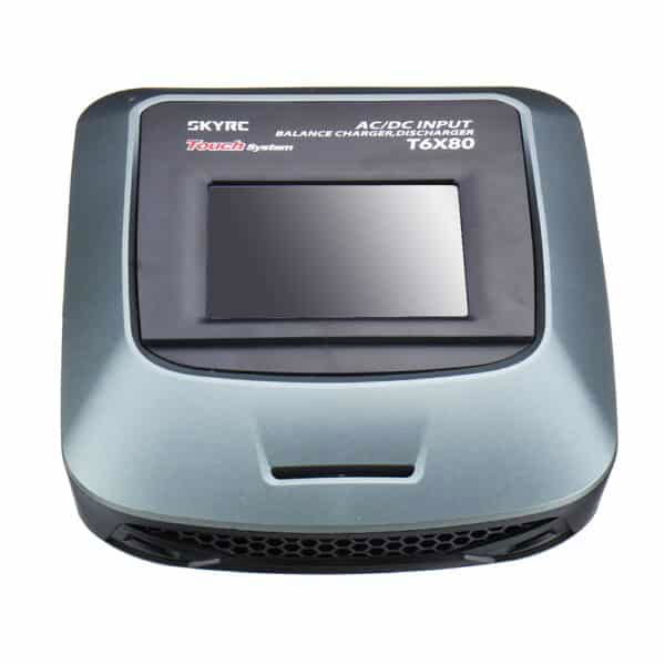 SKYRC T6X80 80W 8A AC/DC LCD Touch Screen Caricabatteria e Scaricatore Professionale per Batterie LiPo/LiFe/Lilon 3