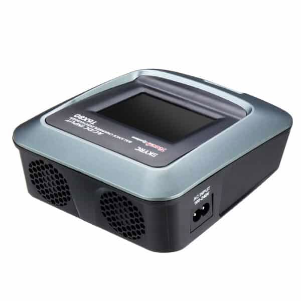 SKYRC T6X80 80W 8A AC/DC LCD Touch Screen Caricabatteria e Scaricatore Professionale per Batterie LiPo/LiFe/Lilon 4