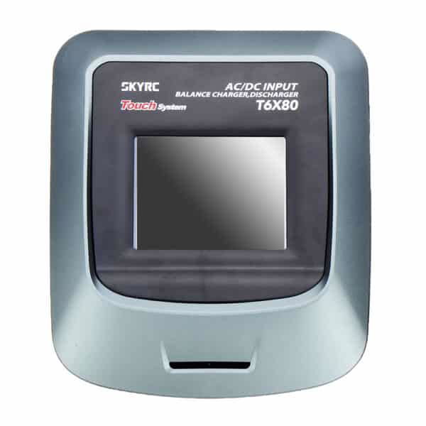 SKYRC T6X80 80W 8A AC/DC LCD Touch Screen Caricabatteria e Scaricatore Professionale per Batterie LiPo/LiFe/Lilon 5