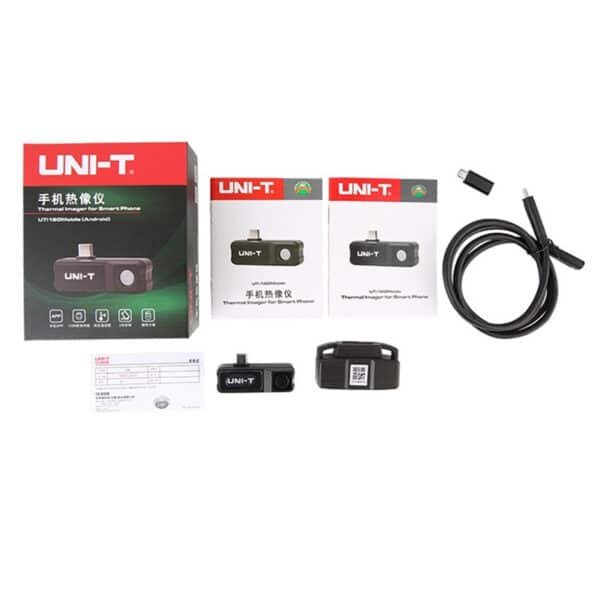 UNI-T UTi120 Mobile 120x90 Termocamera USB-C per Smartphone -20°C~400°C 6