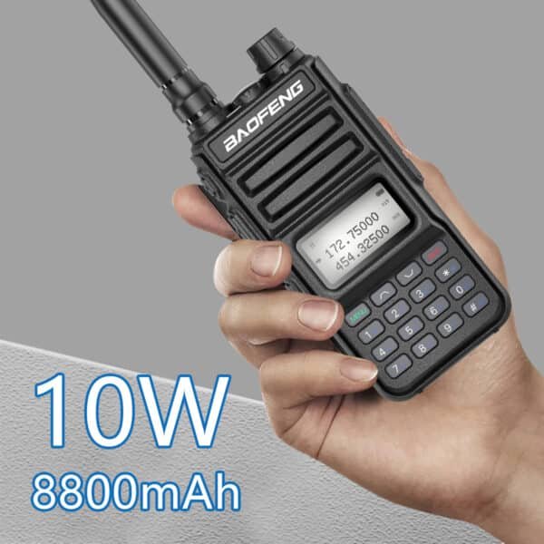 Baofeng UV-15R Ricetrasmettitore Portatile 10W 999 Canali Dual Band VHF/UHF 2