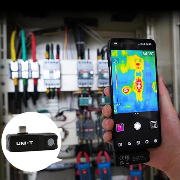 UNI-T UTi120 Mobile 120x90 Termocamera USB-C per Smartphone -20°C~400°C 5