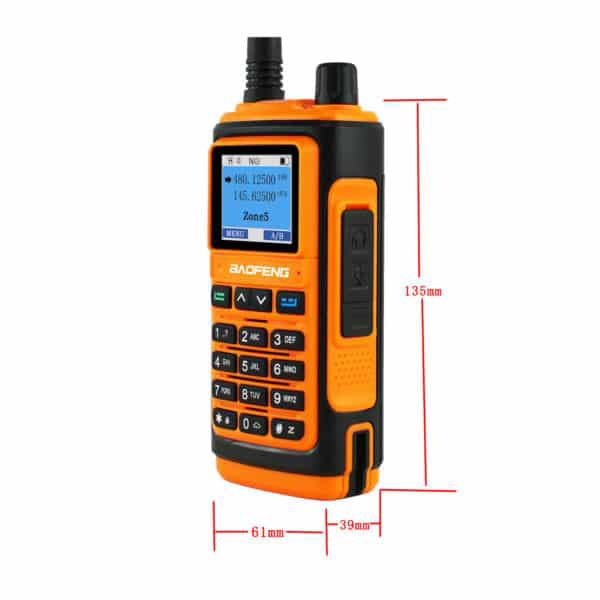 BaoFeng UV-17 Ricetrasmettitore Portatile 5W AM FM VHF/UHF 6