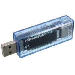 KWS-V20 USB Tester di capacità di tensione di corrente 1