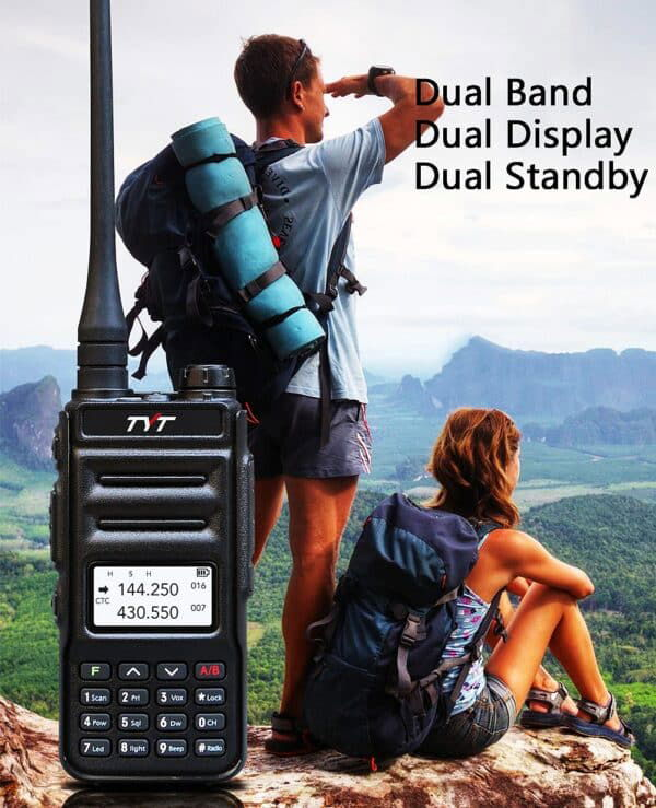 TYT TH-UV88 Ricetrasmettitore Portatile VHF/UHF 5 Watt 6
