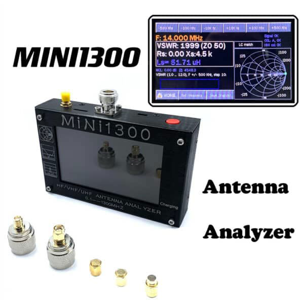 Mini1300 Analizzatore d'Antenna HF/VHF/UHF 0.1-1300MHz 1