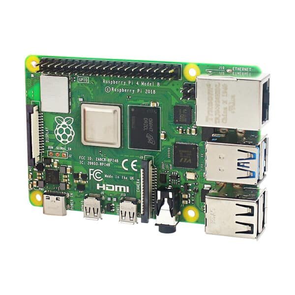 Raspberry Pi 4 Model B 1/2/4/8GB RAM Cortex-A72 ARM v8 SoC a 64 bit 1.5GHz Ethernet Gigabit WiFi 4