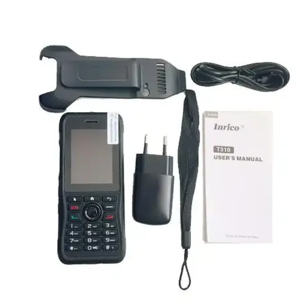 Zello Inrico T310 Rugged 4G Poc WiFi Radio with 2.4 inch Small keypad 4G Network Two Way Radio 6